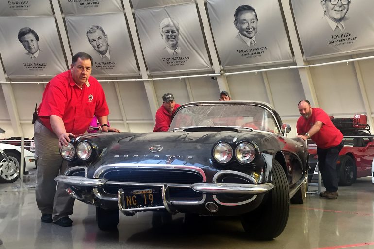 1962 Corvette Restoration Begins