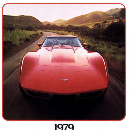 1979 Corvette Sales Brochure