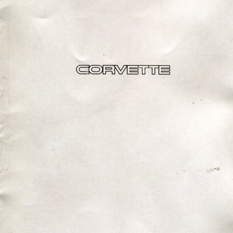 1993 Corvette Sales Brochure