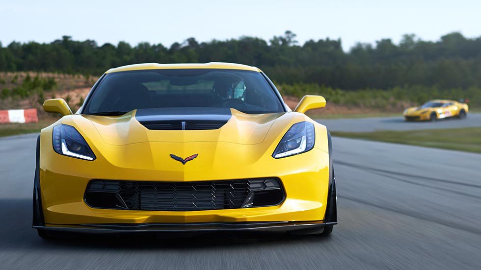 2016 Corvette Z06 and C7.R