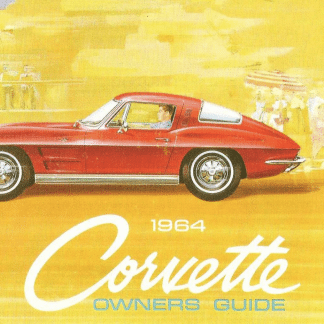 1972 Corvette Stingray Owners Manual Paket mit Abdeckung Owner Guide Book Chevy 