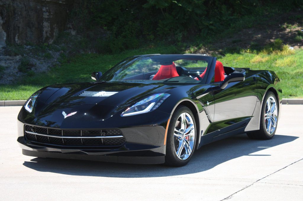 2016 Corvette Stingray convertible black