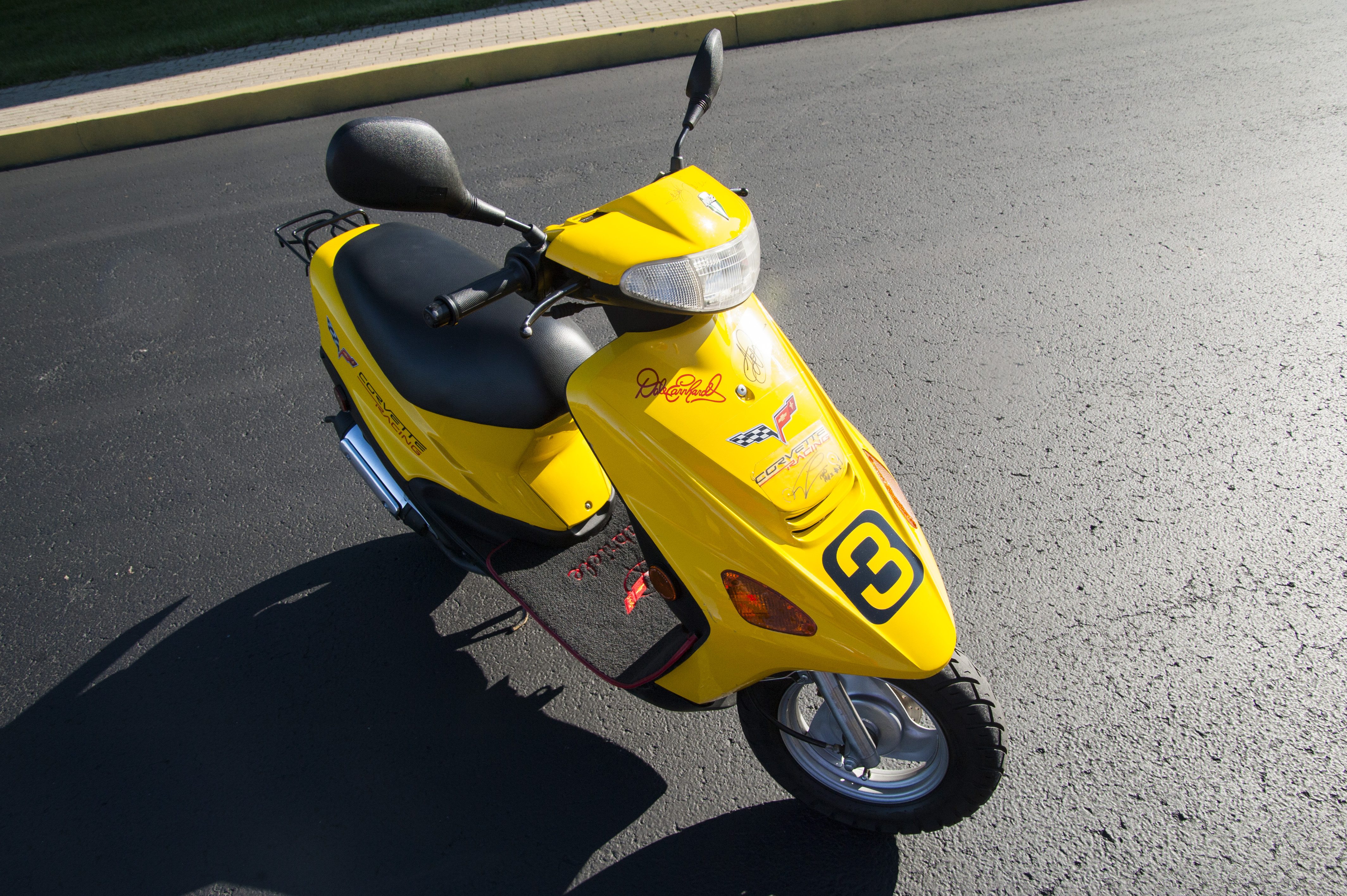 The No. 3 Corvette Racing Scooter