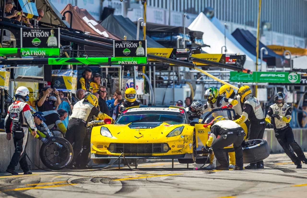 No .3 C7.R Corvette at Sebring