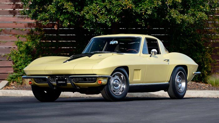 1967 Corvette Sunfire Yellow