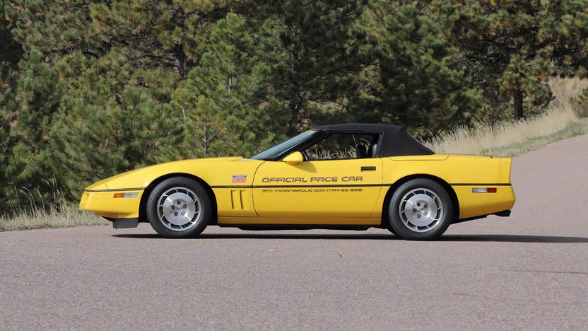 1986 Corvette convertible Indy Pace Car