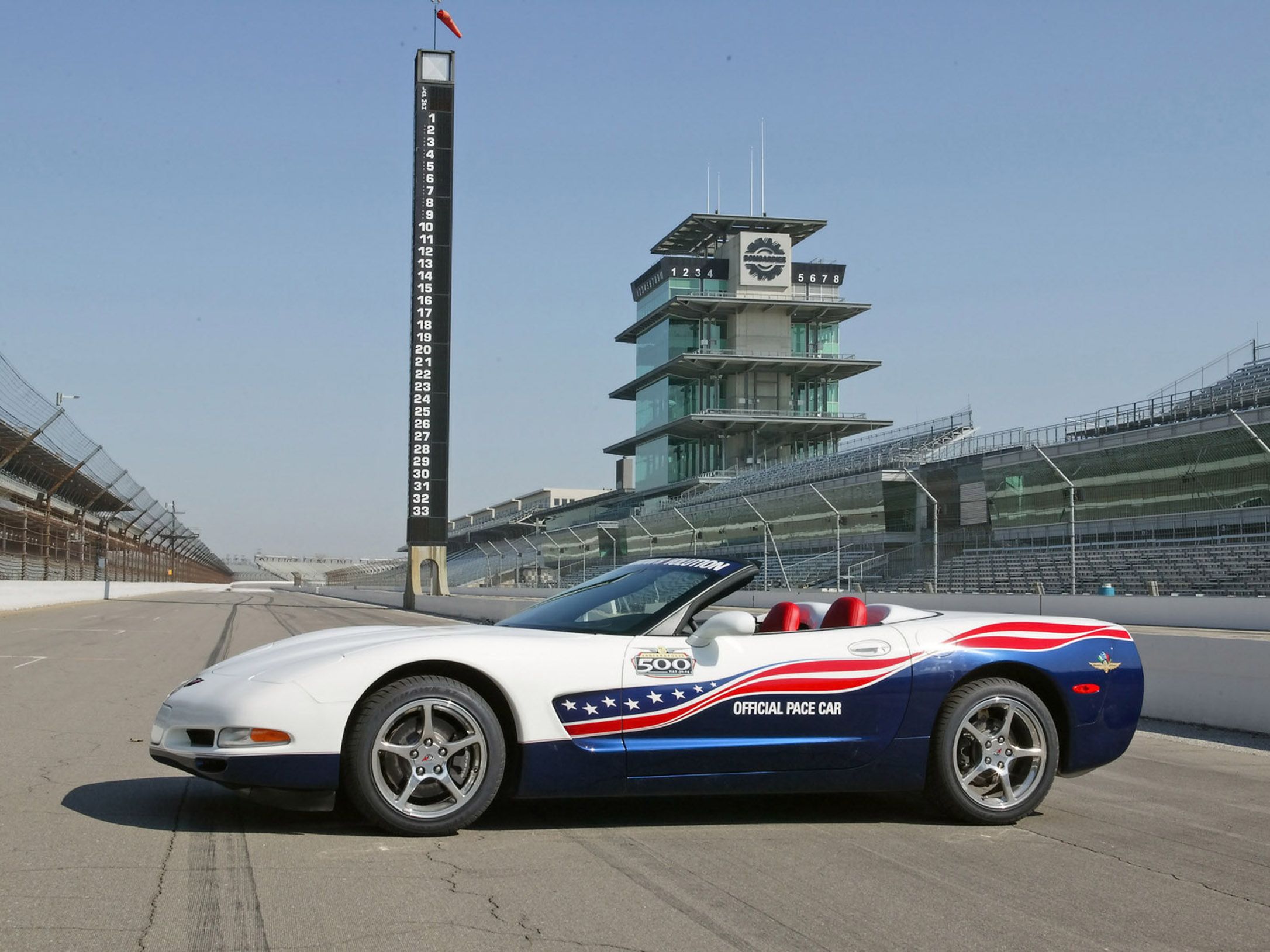 2004 Corvette Indy Pace Car Morgan Freeman