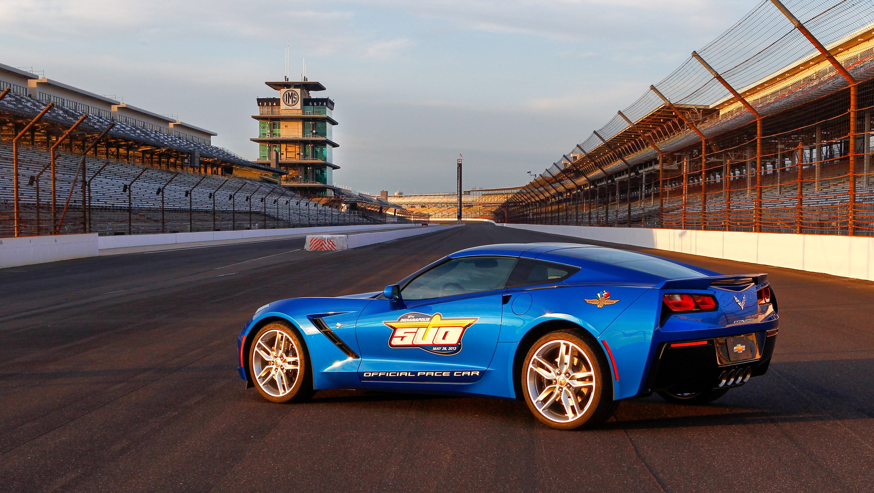 2014 Corvette Stingray 2013 Indy 500 Jim Harbaugh