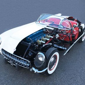 1953 Corvette cutaway