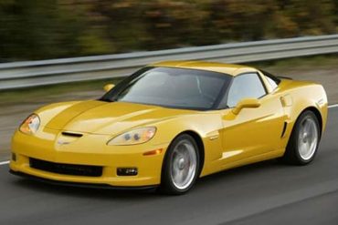 2006 Corvette Z06 Coupe Yellow