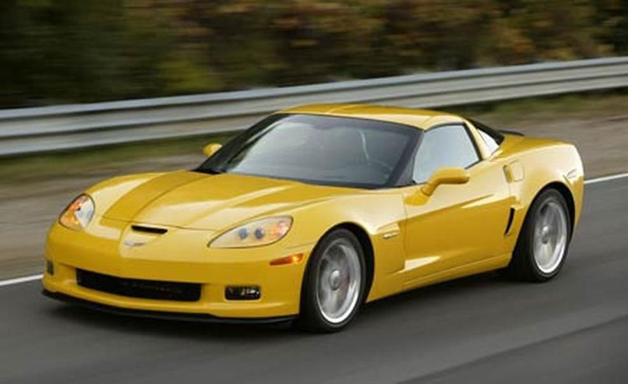 2006 Corvette Z06 Coupe Yellow