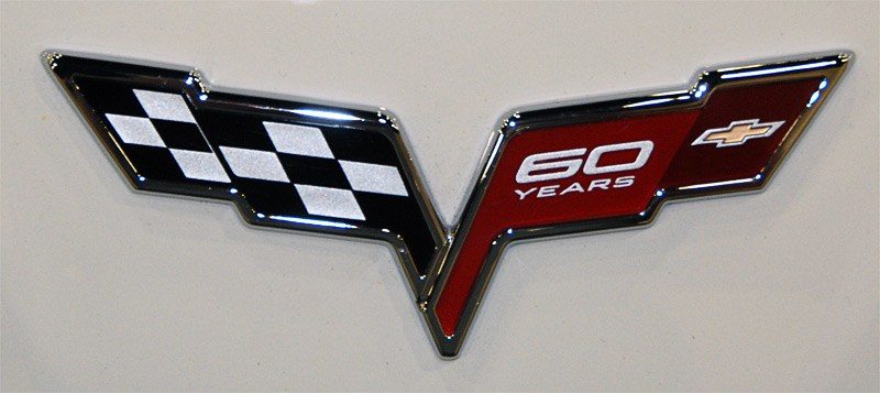2013 Corvette 60 Years Front Fascia Emblem