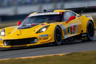 The No. 3 Mobil 1/SiriusXM C7.R Corvette