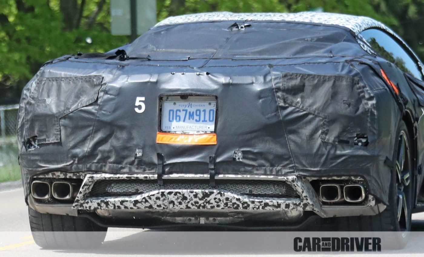 Corvette Mid Engine Rear View The Latest On the Mid-Engine Corvette