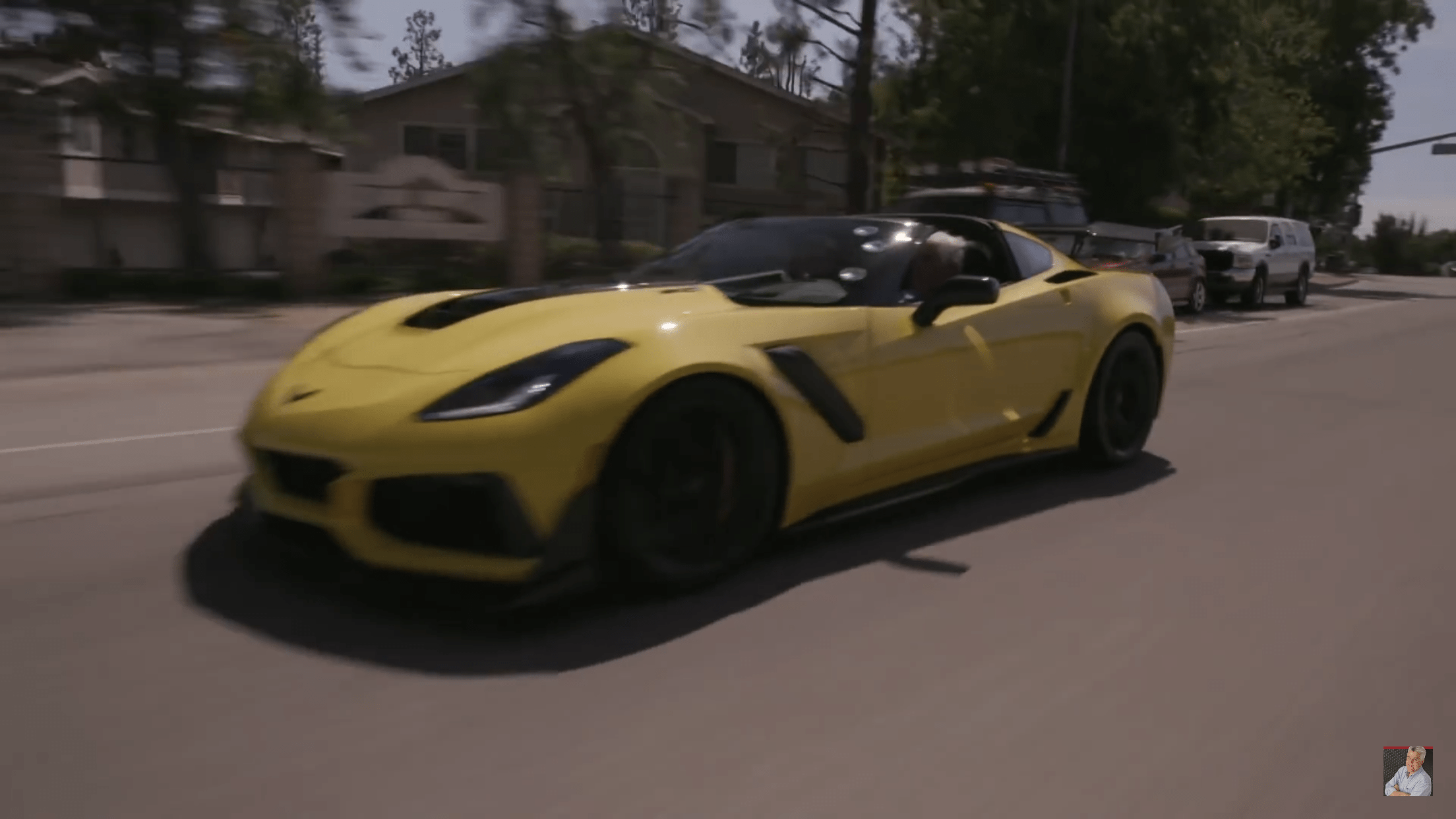 Jay Leno Shad Balch 2019 Corvette ZR1