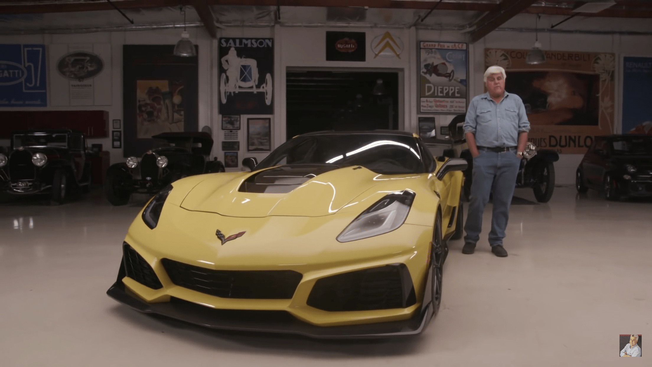 Jay Leno 2019 Corvette ZR1
