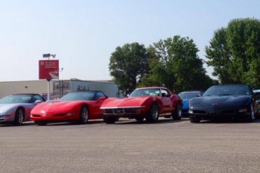 Corvettes at Mid-America Motorworks