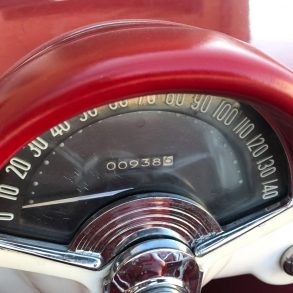 1954 Corvette odometer