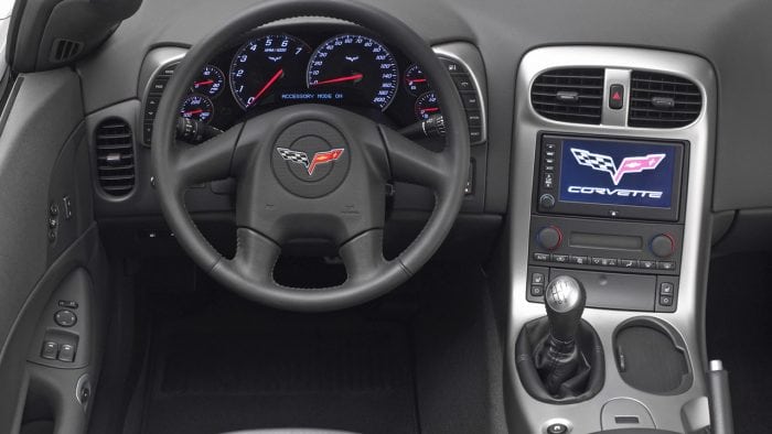 2005 Corvette interior