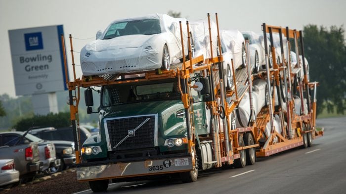 Corvette Transport Bowling Green Kentucky