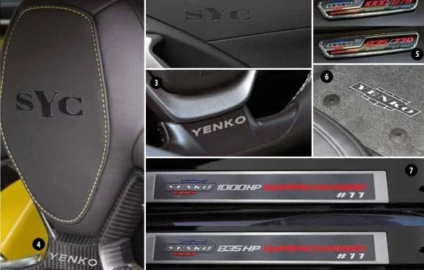 Interior Trim - Yenko II Corvette