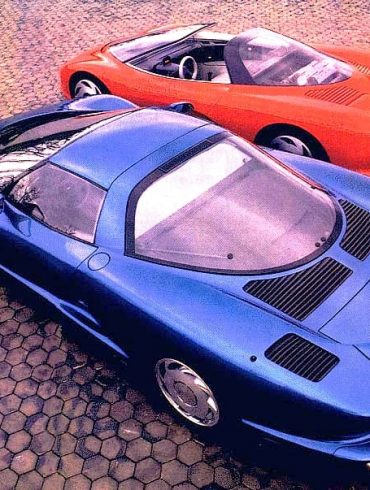 1986 Corvette Indy and 1990 Corvette CERV III