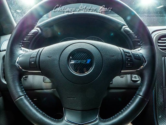 2013 Corvette ZR1 steering wheel