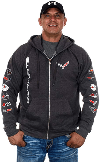 JH DESIGN GROUP Men’s Chevy Corvette Hoodie