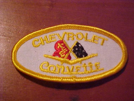 1953-1962 Vintage Chevrolet Corvette C1 Logo Patch