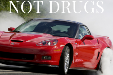 Corvette Meme - Smoke Tires Not Drugs