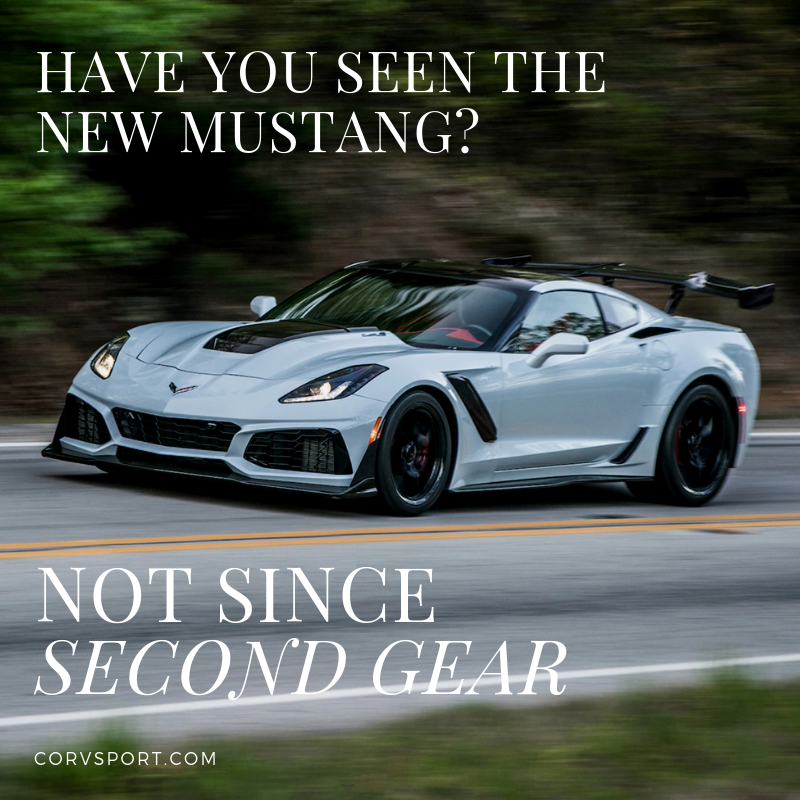 Funny Corvette Meme vs Mustang