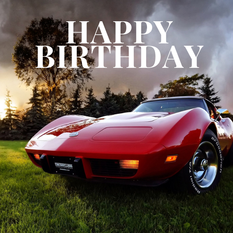 Happy Birthday Corvette