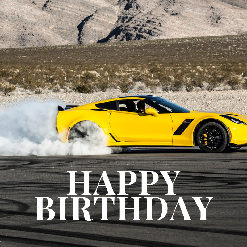 Happy Birthday Corvette Meme