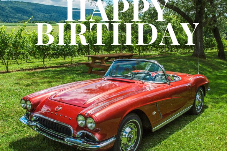 Happy Birthday Corvette Image 9