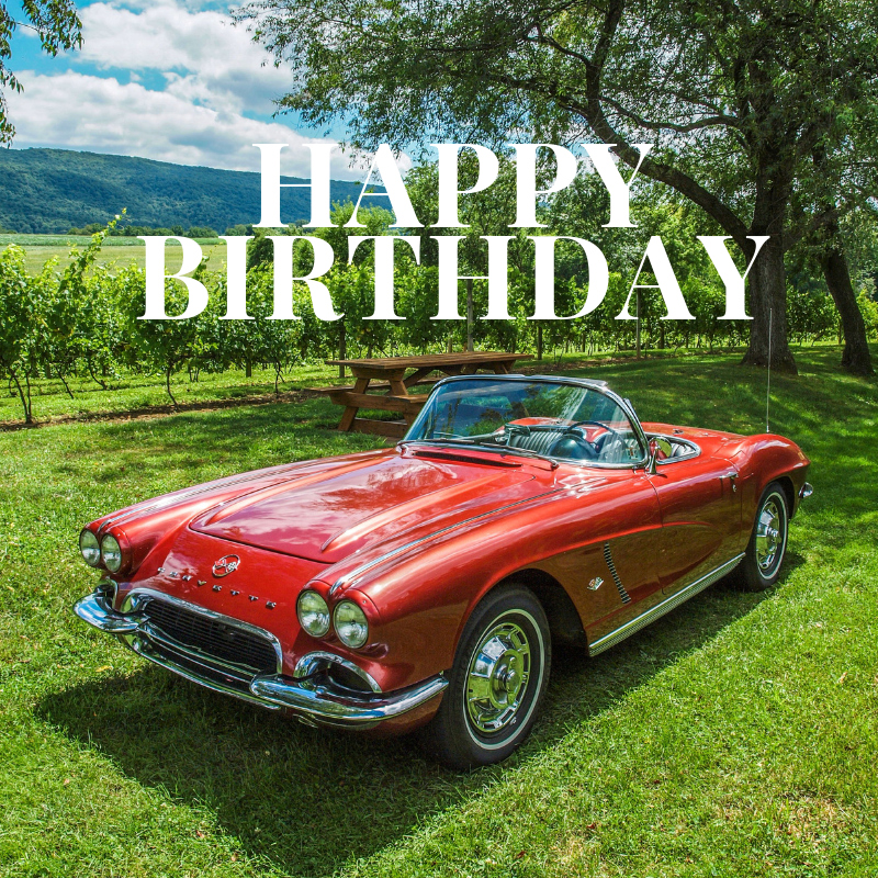 Happy Birthday Corvette Image 9