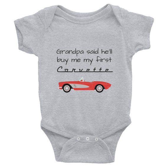 My First Corvette - Infant One Piece