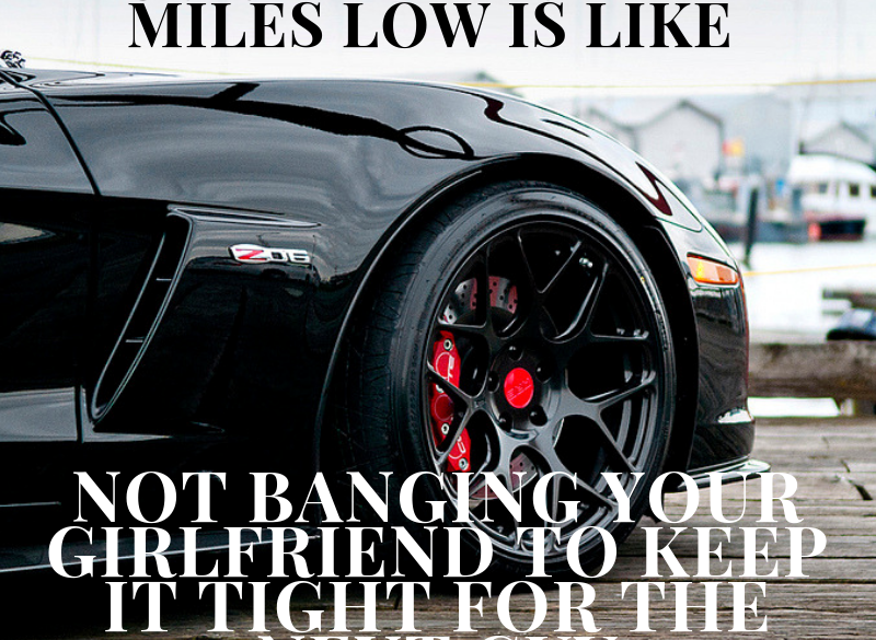 Not Driving Corvette Meme 2