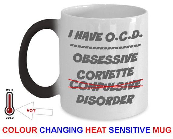 OCD Chevy Corvette Coffee Mug