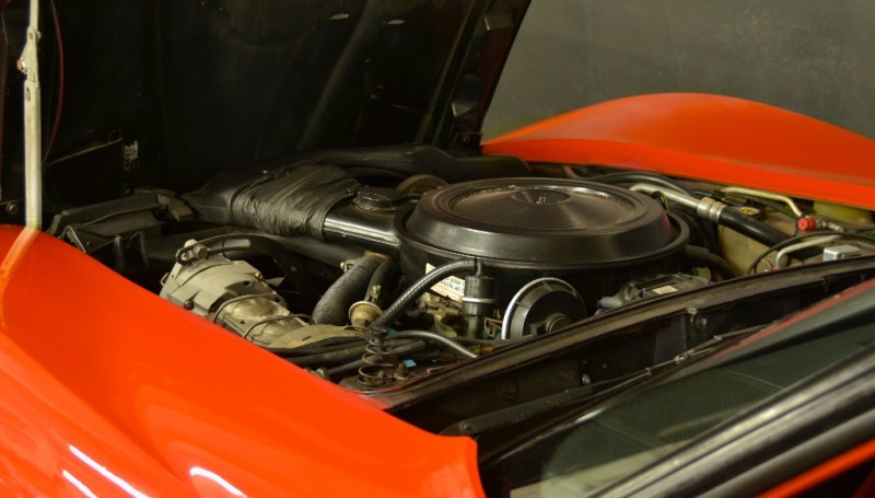 1980 C3 Corvette engine