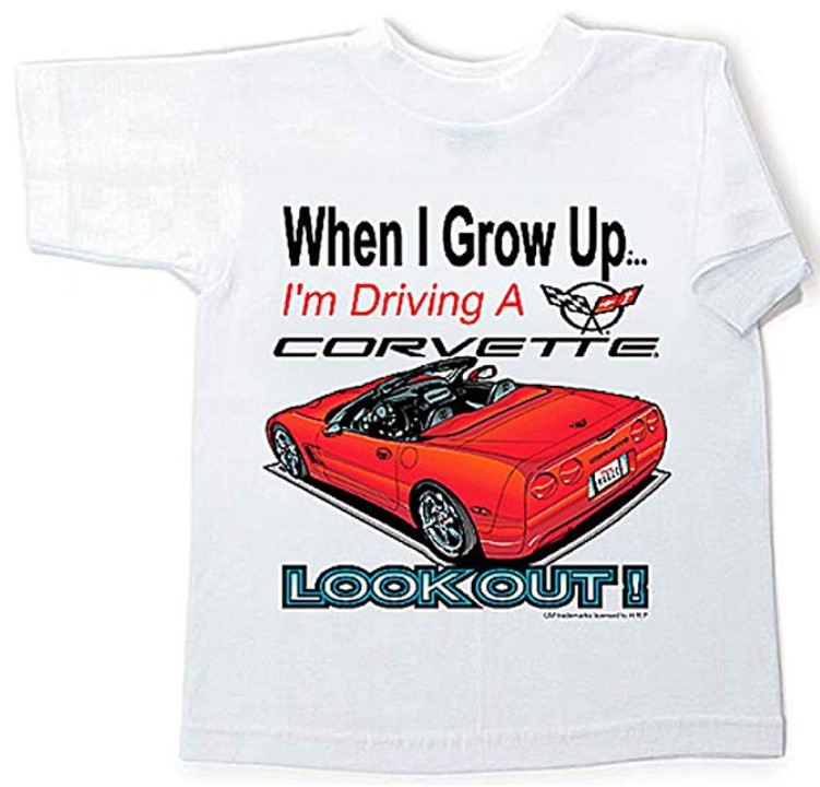 Corvette Kids Tee Shirt 