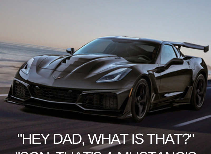 Corvette Meme - Mustangs Worst Nightmare
