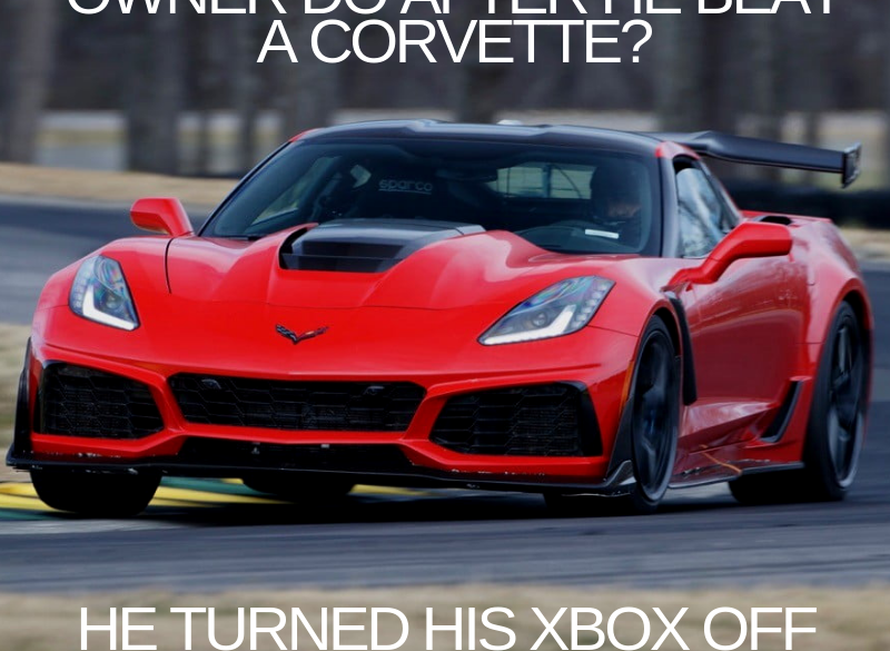 Meme - Corvette and honda