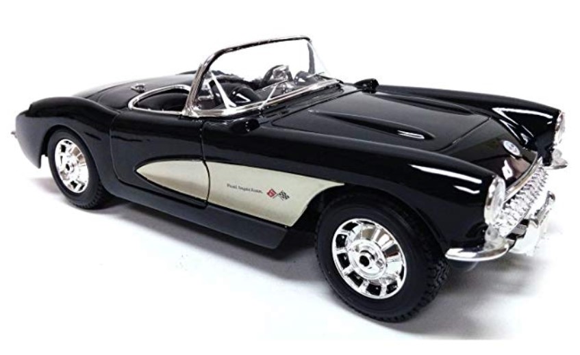 SPECIAL EDITION - BLACK 1957 CHEVROLET CORVETTE 