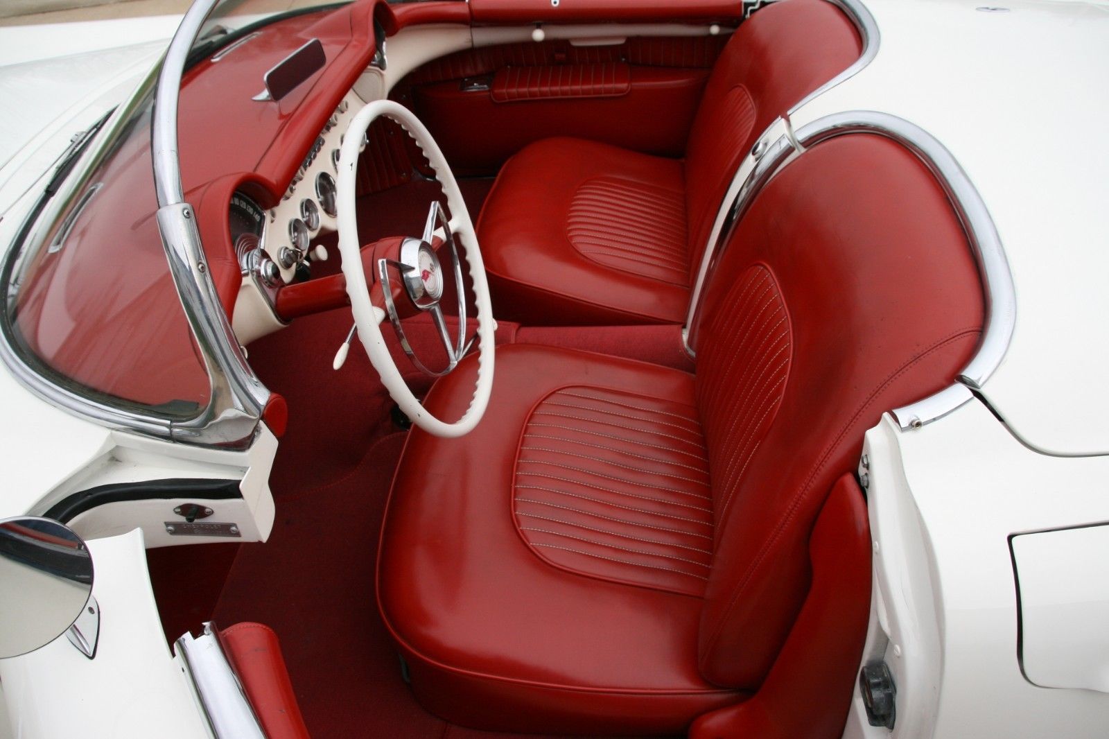1954 Corvette Interior