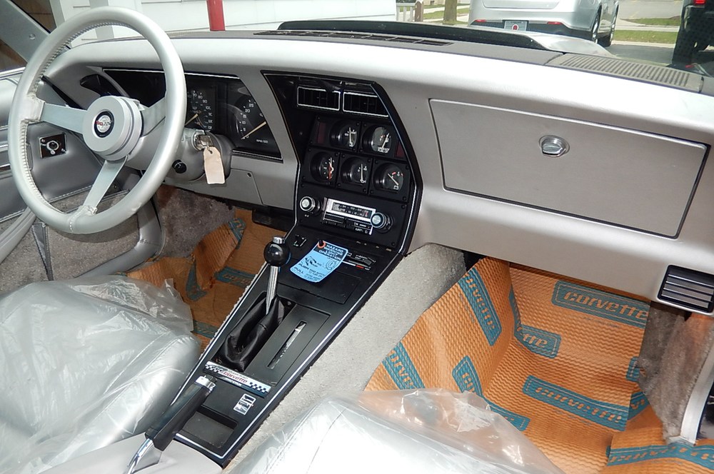 1978 Indy Pace Car Corvette Interior