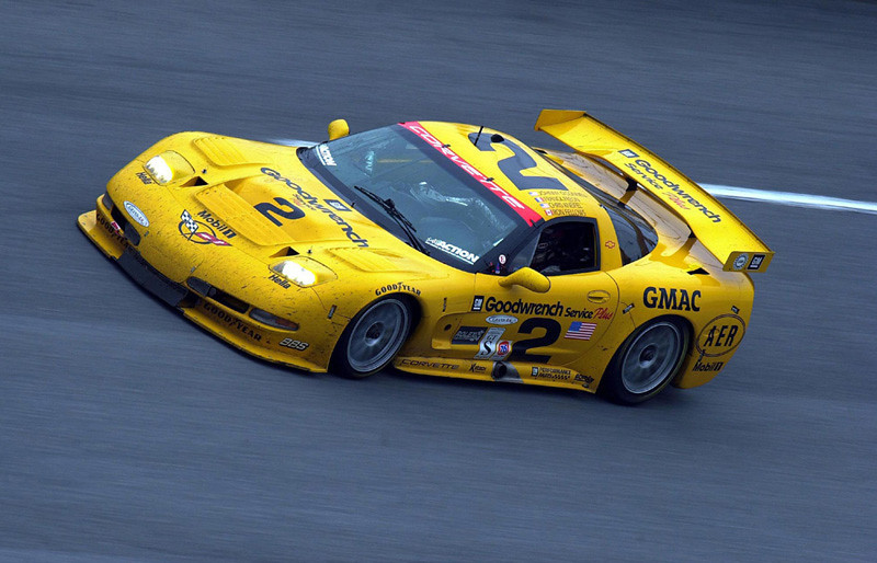 2001 Corvette C5.R at the Rolex 24 at Daytona