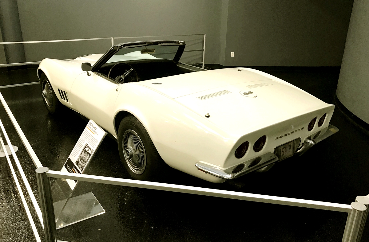 1968 Corvette driven by Alan Shepard