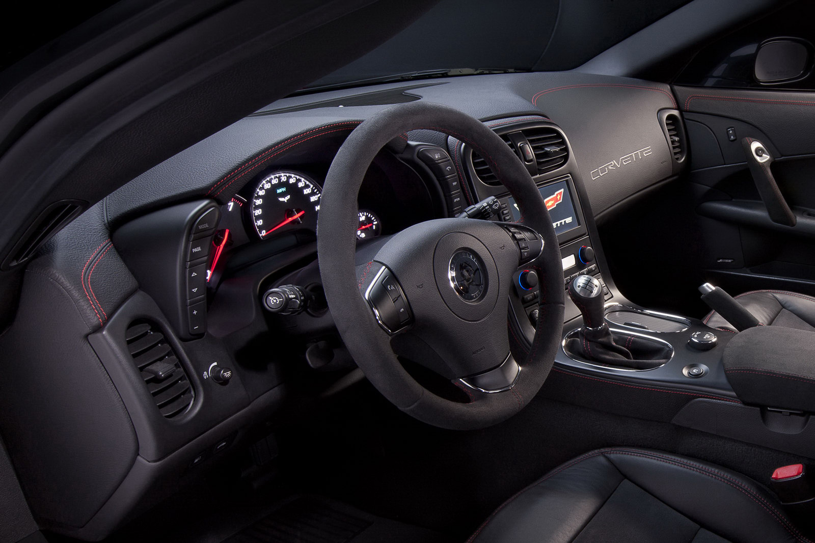 2012 Centennial Edition Corvette Interior