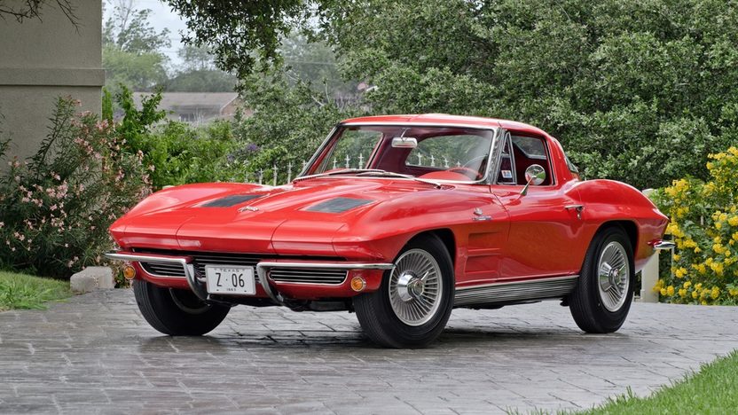 1963 Z06 Corvette Riverside Red