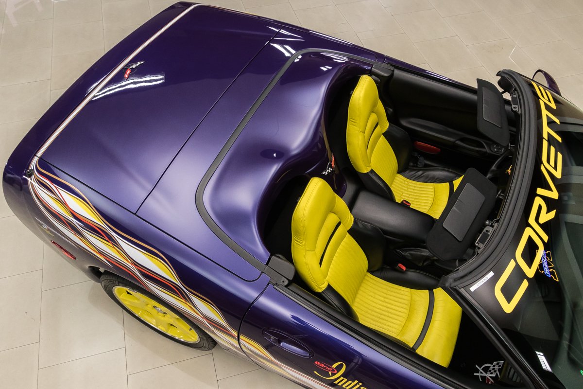 Interior of the 1998 Corvette Convertible Pace Car